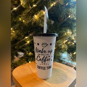 NEW reusable coffee cup